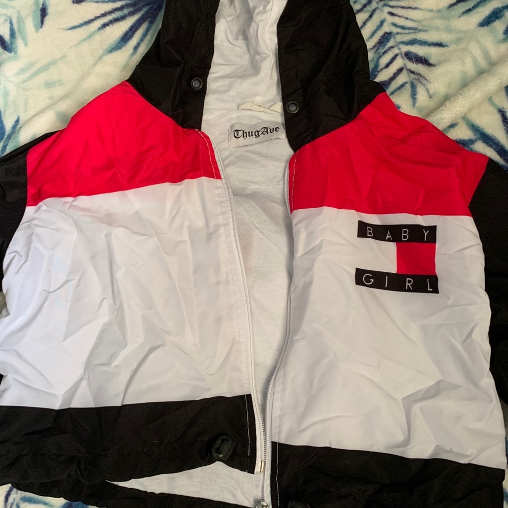 Crop Windbreaker